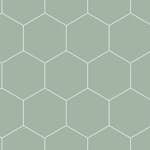 Tapet ESTAhome Vaxkakemotiv Grå/Grön/Vit