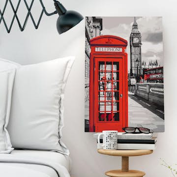 Gör-det-själv Målningar Arkiio Telephone Booth