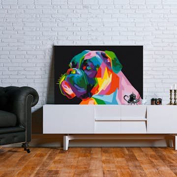 Gör-det-själv Målningar Arkiio Colourful Boxer