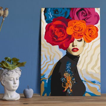 Gör-det-själv Målningar Arkiio Tiger on Shoulder