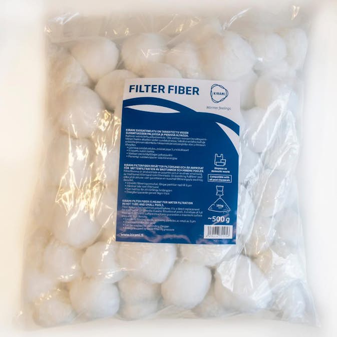 Filterbollar Kirami Filtermedia för Pooler & Utebad 500g