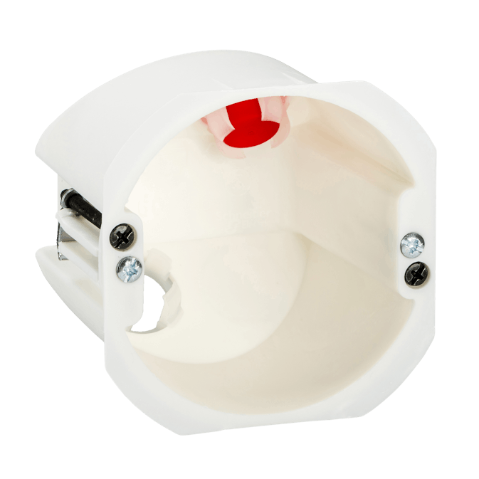 ROT-apparatdosa Schneider Electric Multifix Enkel 60mm Hög 4 stutsar