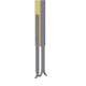 Stolpfot PLUS Universal Svart 2-pack