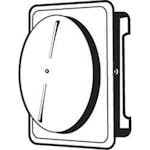 Tallriksventil Leif Arvidsson Rektangulär Ram