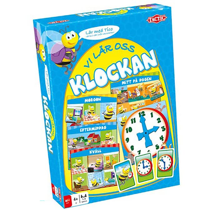 Barnspel Tactic Spel Vi lär oss klockan