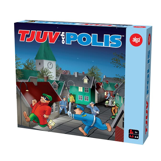 Sällskapsspel Alga Tjuv O Polis