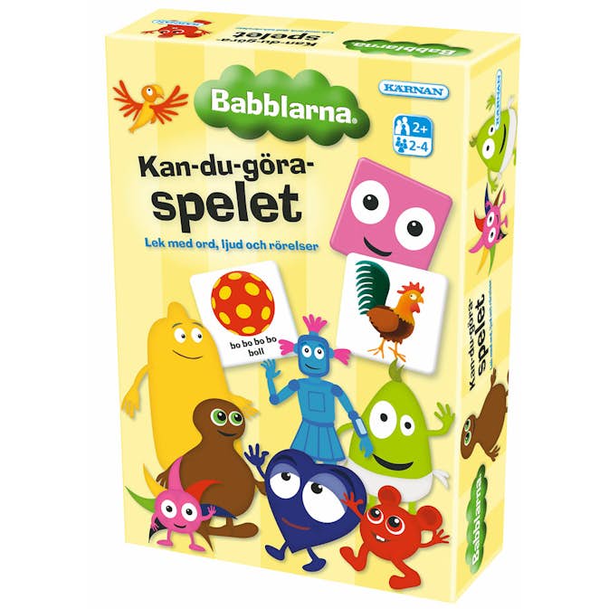 Barnspel Kärnan Babblarna kan du göra spelet