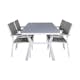Matgrupp Venture Home Virya Matgrupp Utomhus 160cm med 4 Levels Stapelbara Matstolar