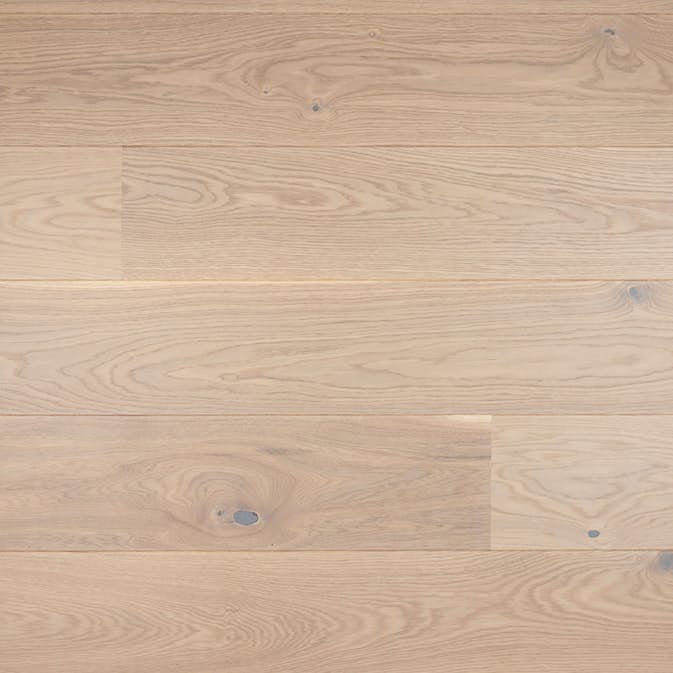 Parkettgolv Moland Aston Plank Ek Trend Uv- Mattlack Vit
