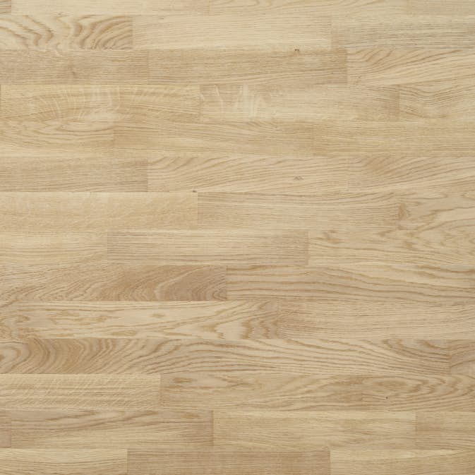 Parkettgolv Moland Ek Classic Uv-Mattlack Vit