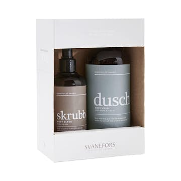 Presentförpackning Svanefors Duschtvål & kroppsskrubb