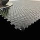 Mosaik Tenfors Hexagon Svart 2,5x2,5 cm
