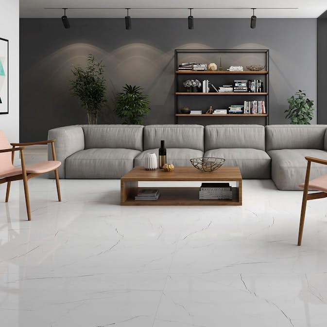 Klinker Tenfors Barbados White 60x60 cm