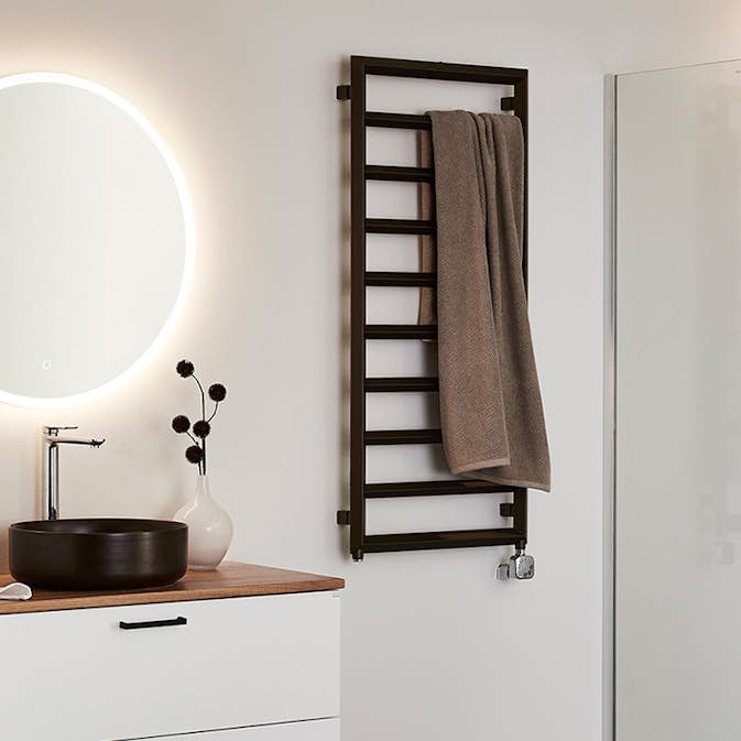 Handdukstork Hafa Edge Kaffe