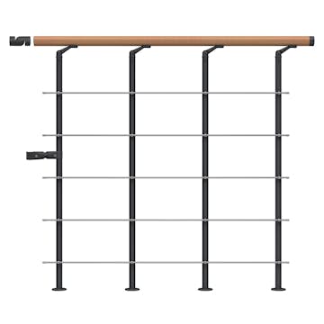 Skyddsräcke Dolle Style6 Bok Lackerad Start