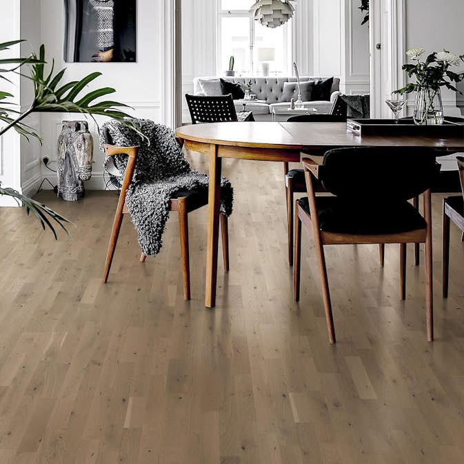 Parkettgolv Kährs Beyond Retro Frozen Hazelnut Ultramatt Lack Ek 3-Stav