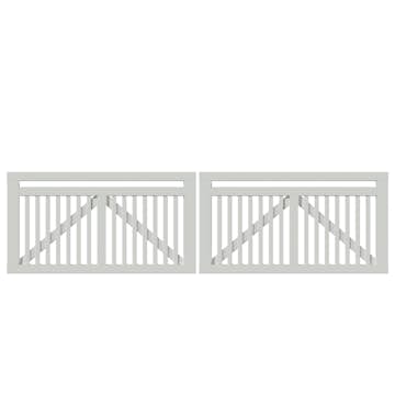 Linea Dubbel grind - 300×80 cm