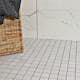 Mosaik Tenfors Devon White 5x5 cm