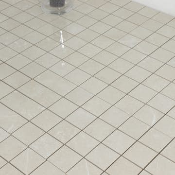 Mosaik Tenfors Soapstone Tan Blank Marmor 7x7 cm