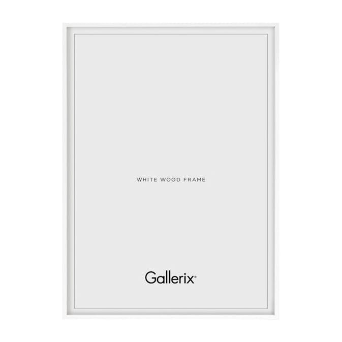 Tavelram Gallerix Vit