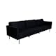 3-sitssoffa Venture Home Zoom Sammet