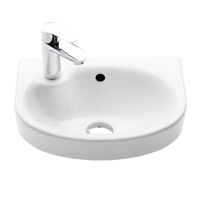 Tvättställ Ifö Vinta Asymmetriskt Rund 400 mm