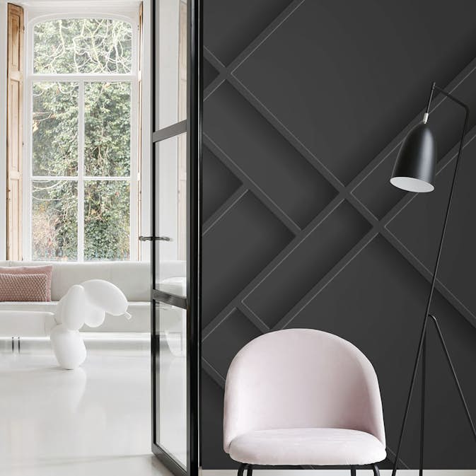 Fototapet ESTAhome Väggpanel Antracit