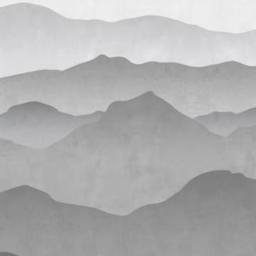 Fototapet ESTAhome Bergen Grå