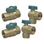 Avstängningsventil Uponor Vario B Vinkel 90° WGF