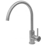 Köksblandare Strand Stainless Solid SO-1007E Rostfri Engreppsblandare Svängbar Pip