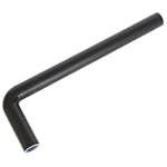 Utloppsrör Alterna Svart Enkel