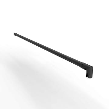 Väggstag Alterna Lusso Fast Svart