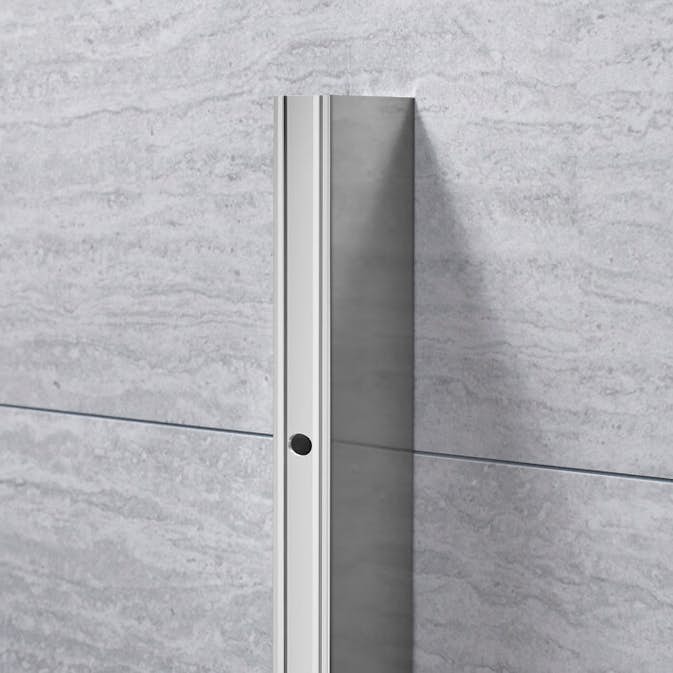 Rörbreddningsprofil Alterna Lusso för Duschvägg