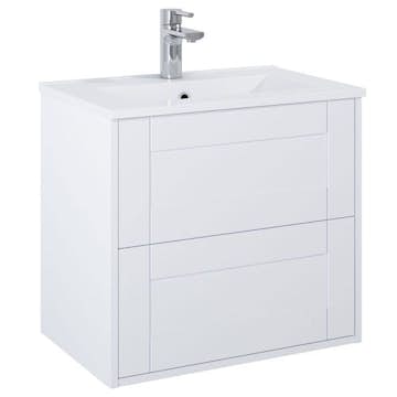 Tvättställsskåp Alterna Gabriella Kompakt med Porslin Tvättställ