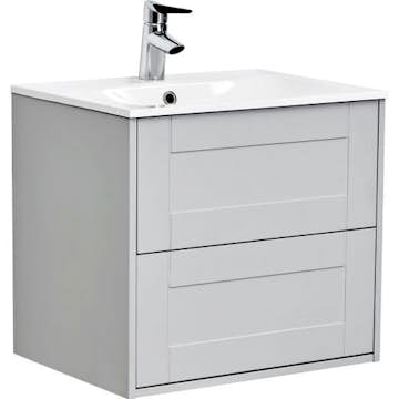 Tvättställsskåp Alterna Gabriella med Ariella Mineralkomposit Tvättställ