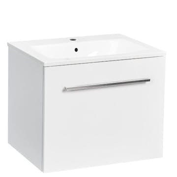 Tvättställsskåp Alterna Ella Aqua med Ariella Tvättställ