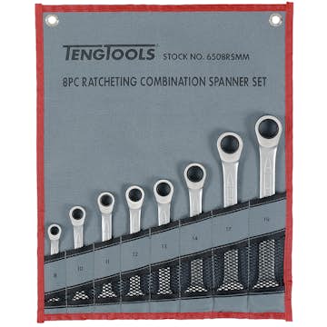 U-ringspärrnyckelsats Teng Tools 6508RSMM