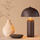 Bordslampa Venture Home Corello Beige Spraystone Design