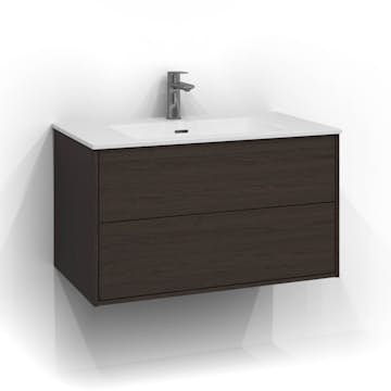 Tvättställsskåp Svedbergs Epos 80x45 med 2 Lådor