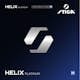 Bordtennisgummi Stiga Sports Helix Platinum M Black 2.2