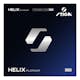 Bordtennisgummi Stiga Sports Helix Platinum 55 Black 2.2