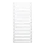 Staket PLUS Tokyo Grundmålad Vit 83×180 cm