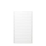 Staket PLUS Tokyo Grundmålad Vit 83×140 cm