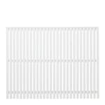 Staket PLUS Sendai Grundmålad Vit 180×140 cm