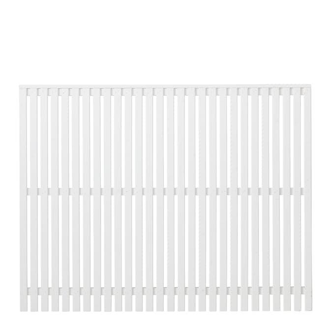 Staket PLUS Sendai Grundmålad Vit 180×140 cm