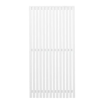 Staket PLUS Sendai Grundmålad Vit 90×180 cm