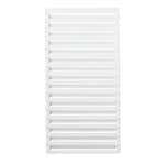 Staket PLUS Osaka Grundmålad Vit 90×180 cm