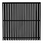 Staket PLUS Nagano Grundmålad Svart 180x180 cm