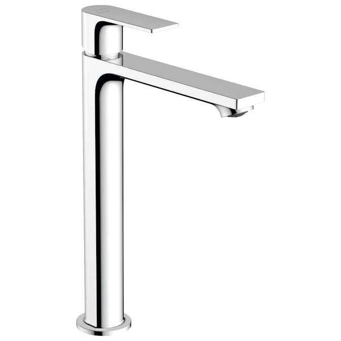 Tvättställsblandare Hansgrohe Rebris E 1-grepps 240 CoolStart utan Bottenventil
