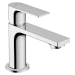 Tvättställsblandare Hansgrohe Rebris E 1-grepps 80 med Lyftventil